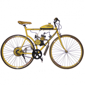 vélo électrique jaune