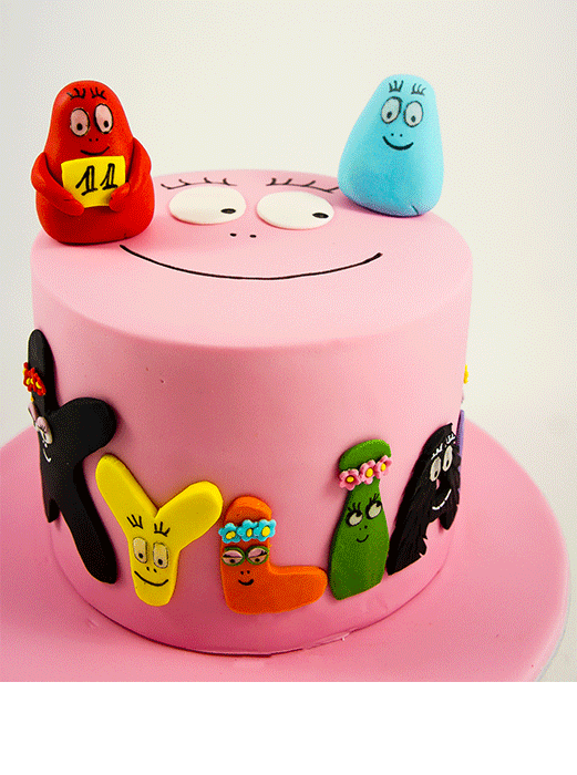 Gateau Anniversaire Enfant Barbapapa